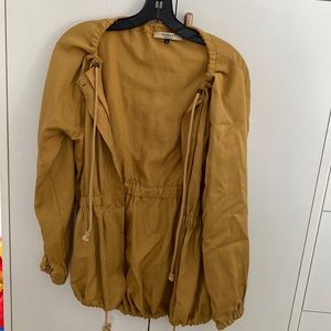 Mustard soft canvas topper, brand new condition